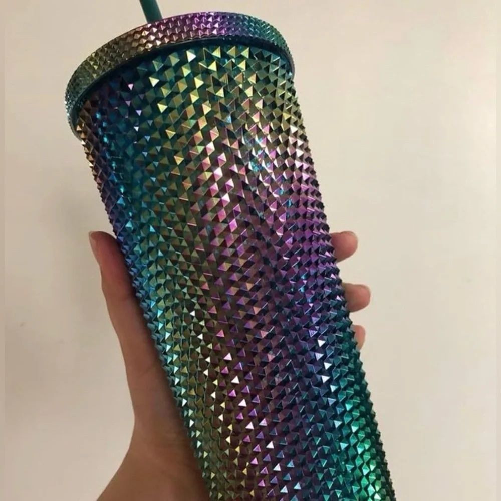 ✨🆕✨Starbucks Halloween 2023 Oil Slick Rainbow Iridescent Venti Tumbler